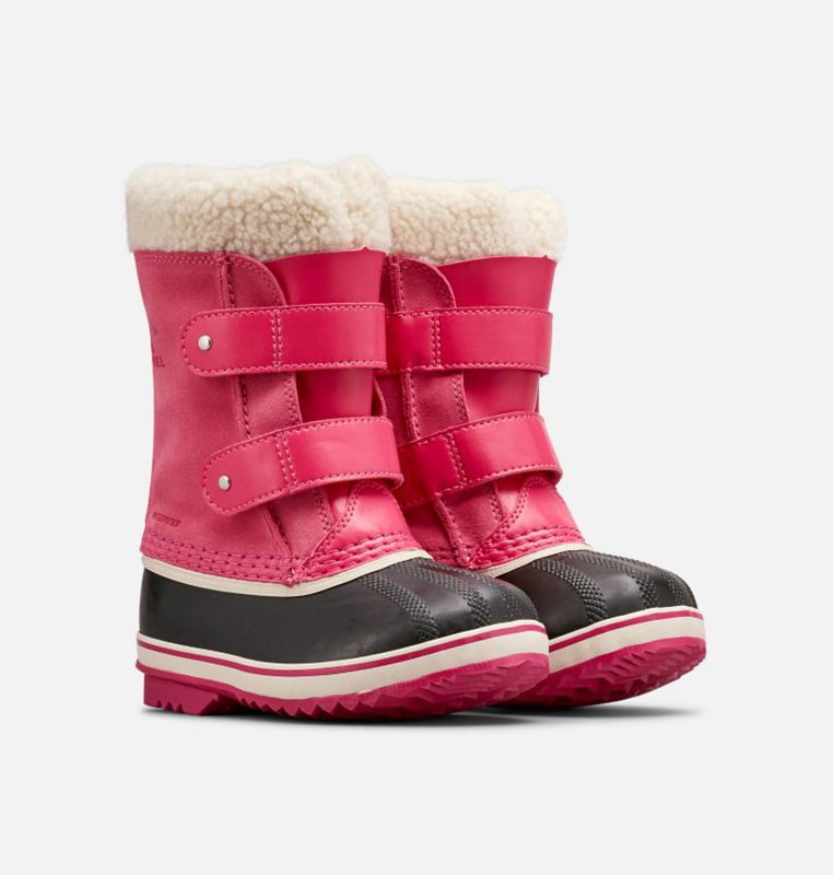 Sorel Çocuk Childrens 1964 Pac™ Strap - Kar Botu Pembe/Siyah - 487-BPCDIR